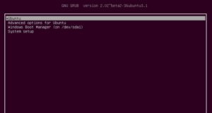 grub boot loader